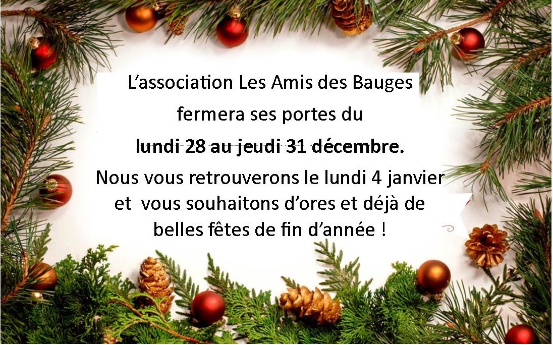 fermeture Noel 2015